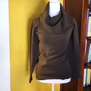 Womens large cowl neck sweater
